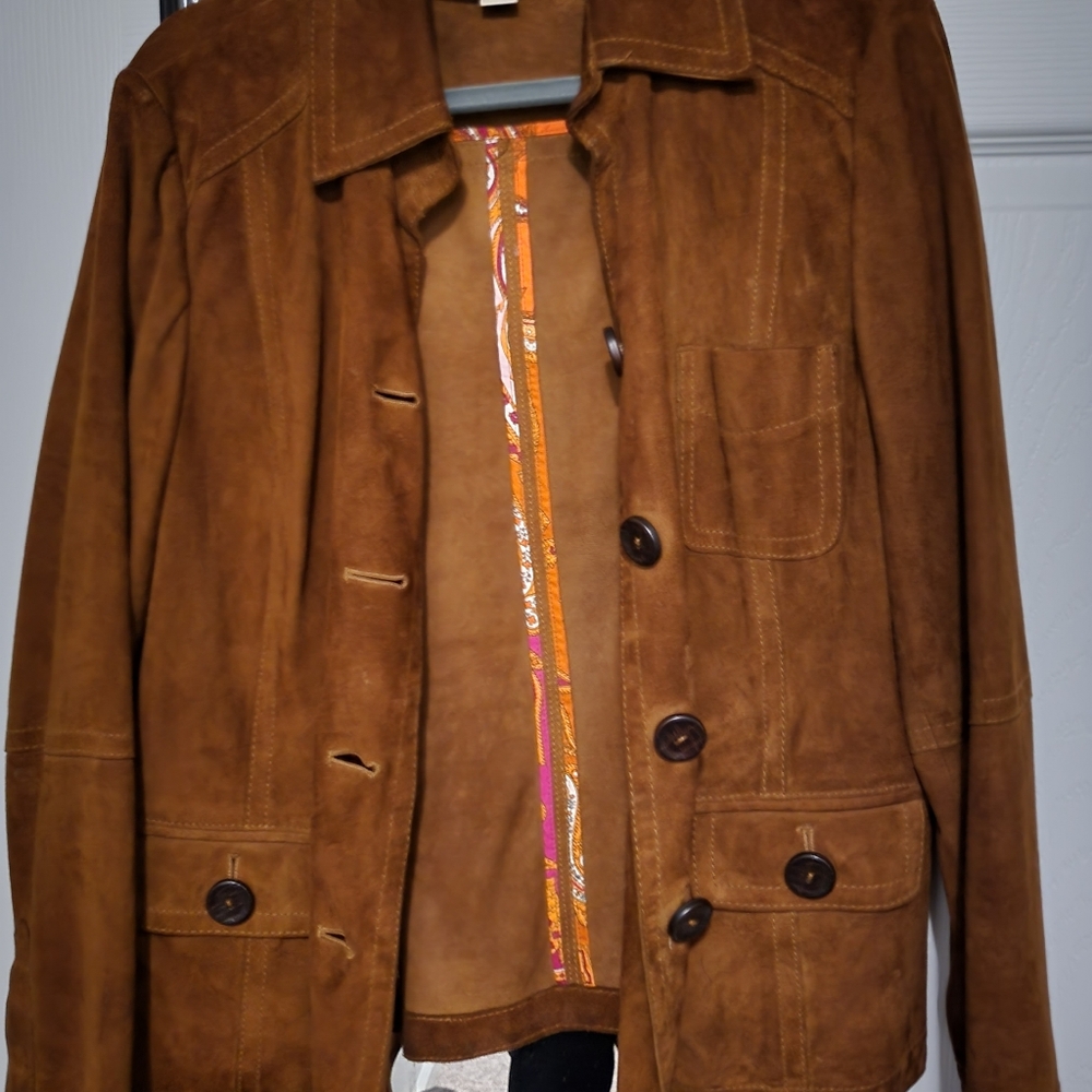 Suede jacket